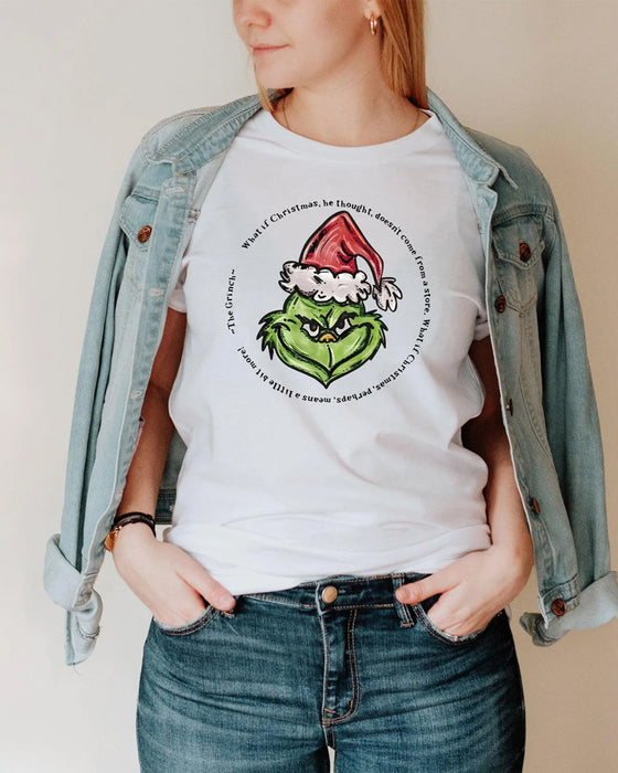 Grinch weihnachts-freizeit-T-shirt