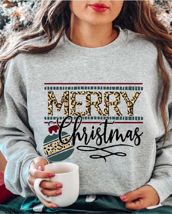 Frohe Weihnachten PNG Sublimation Design Sweatshirt