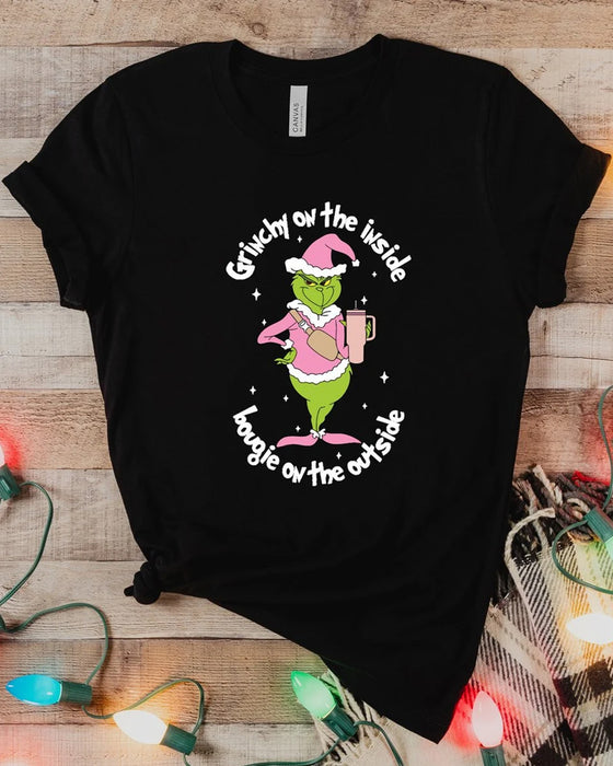 Grinchy auf der innenseite T-shirt