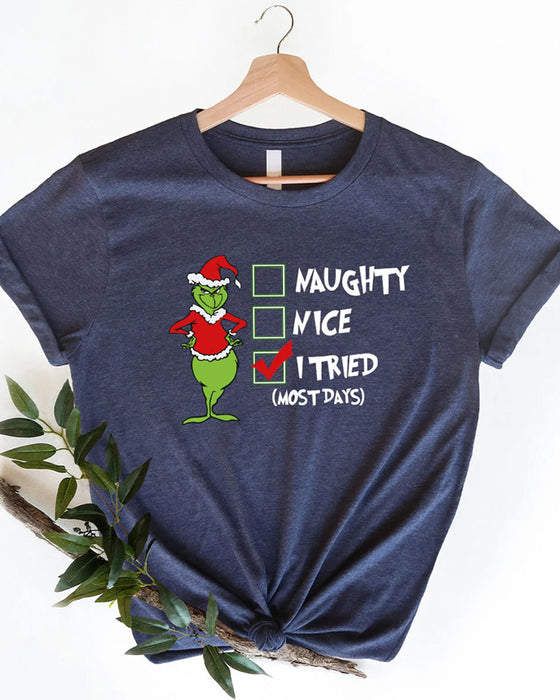 Grinch weihnachts-freizeit-T-shirt