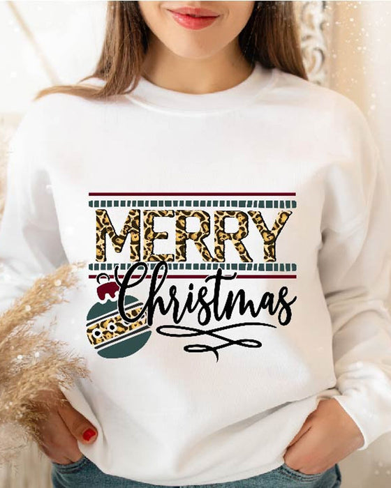 Frohe Weihnachten PNG Sublimation Design Sweatshirt