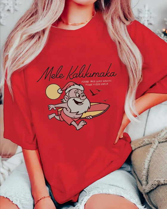 Mele Kalikimaka Hawaii Weihnachtsshirt