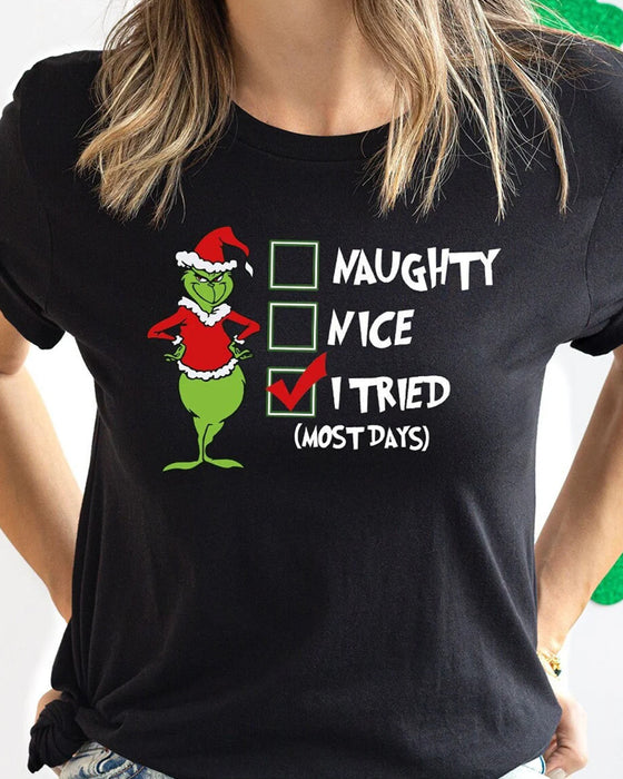 Grinch weihnachts-freizeit-T-shirt