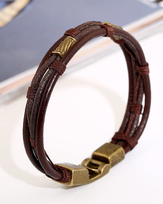 Vintage Mode Lederarmband