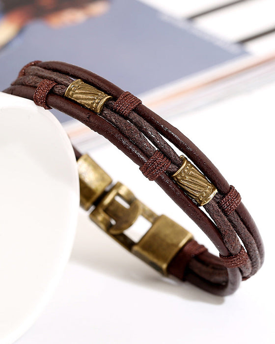 Vintage Mode Lederarmband