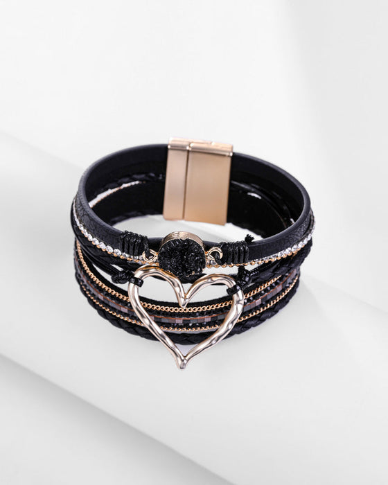 Böhmisches Herz-Armband