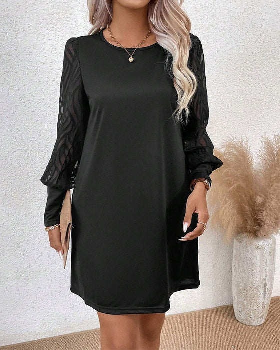 Kleid mit elegantem Stil und Raglanärmeln